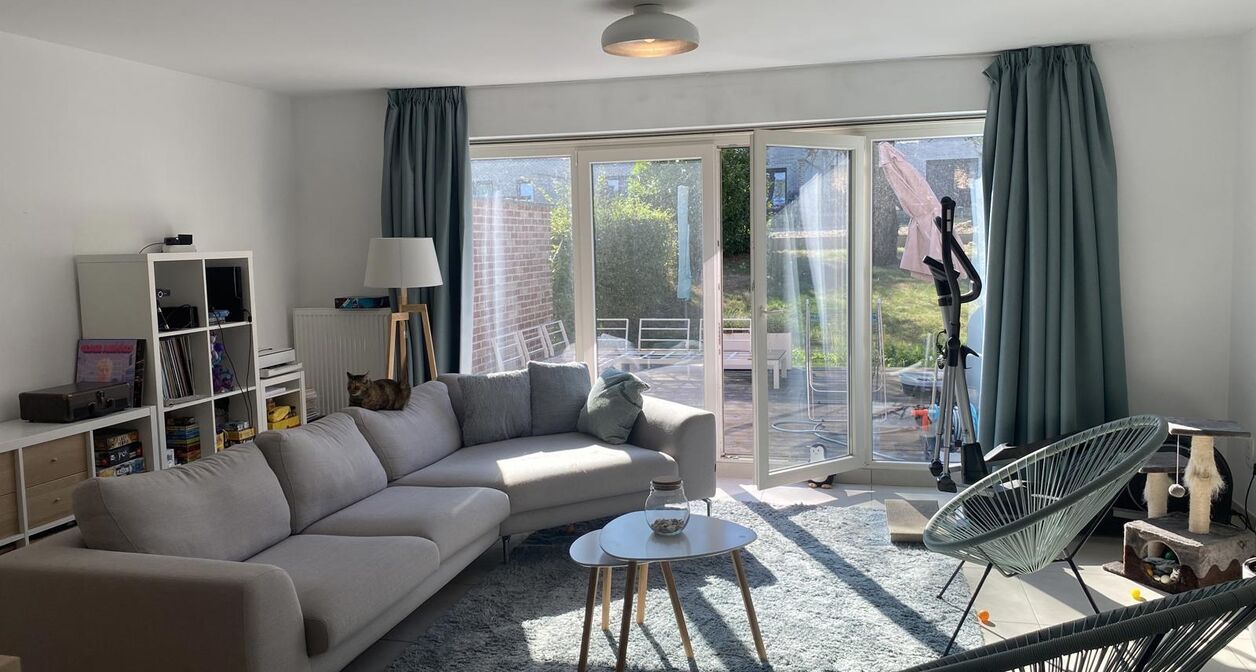 Gelijkvloerse verd. + tuin te huur in Aarschot