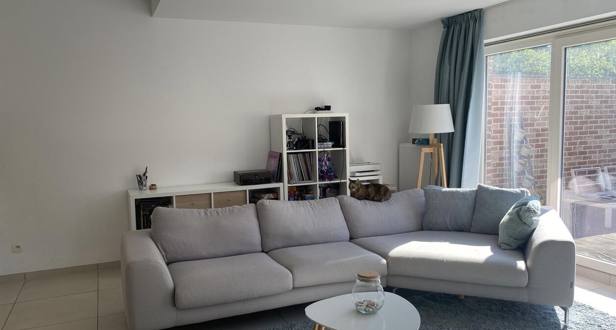 Gelijkvloerse verd. + tuin te huur in Aarschot