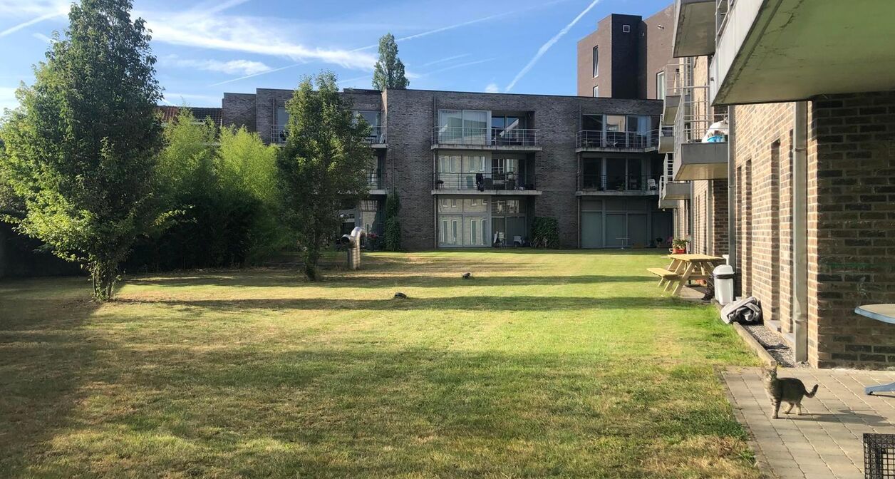 Gelijkvloerse verd. + tuin te huur in Leuven
