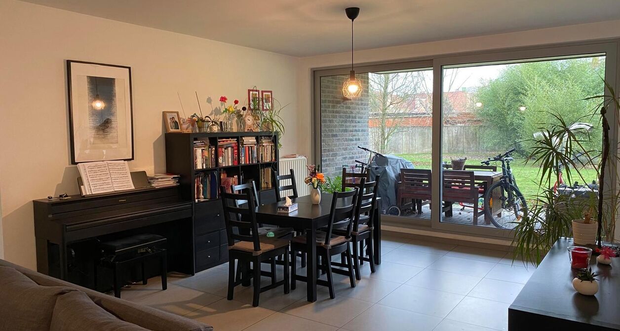 Gelijkvloerse verd. + tuin te huur in Leuven