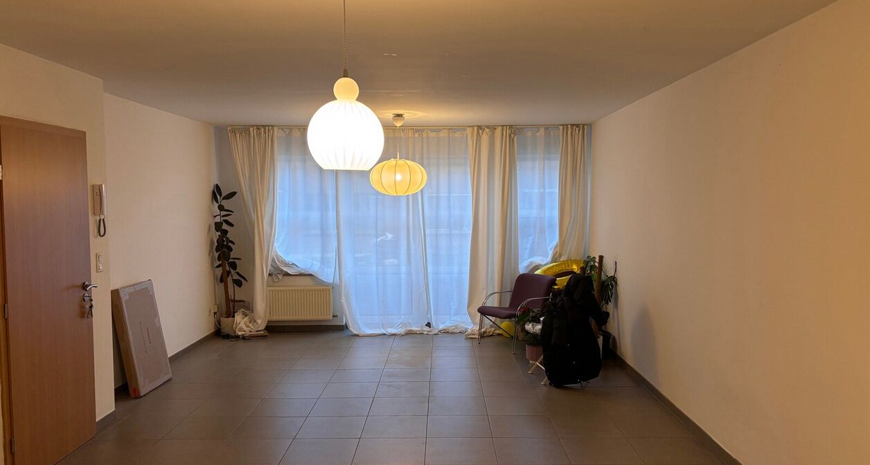 Gelijkvloers appartement met 2 slaapkamers